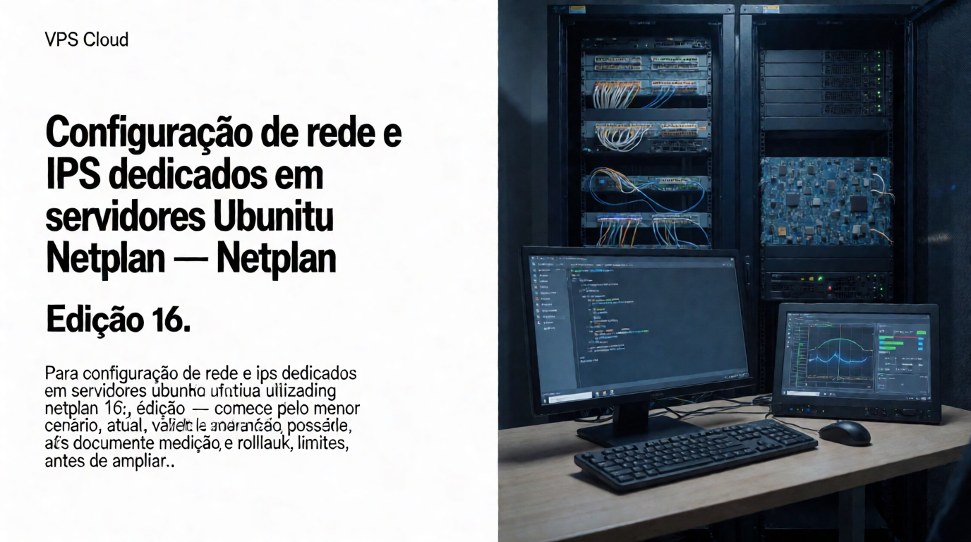 Infraestrutura de servidores e cloud: Configuração de rede e IPs dedicados em servidores Ubuntu utilizando Netplan: o que revisar em 2026