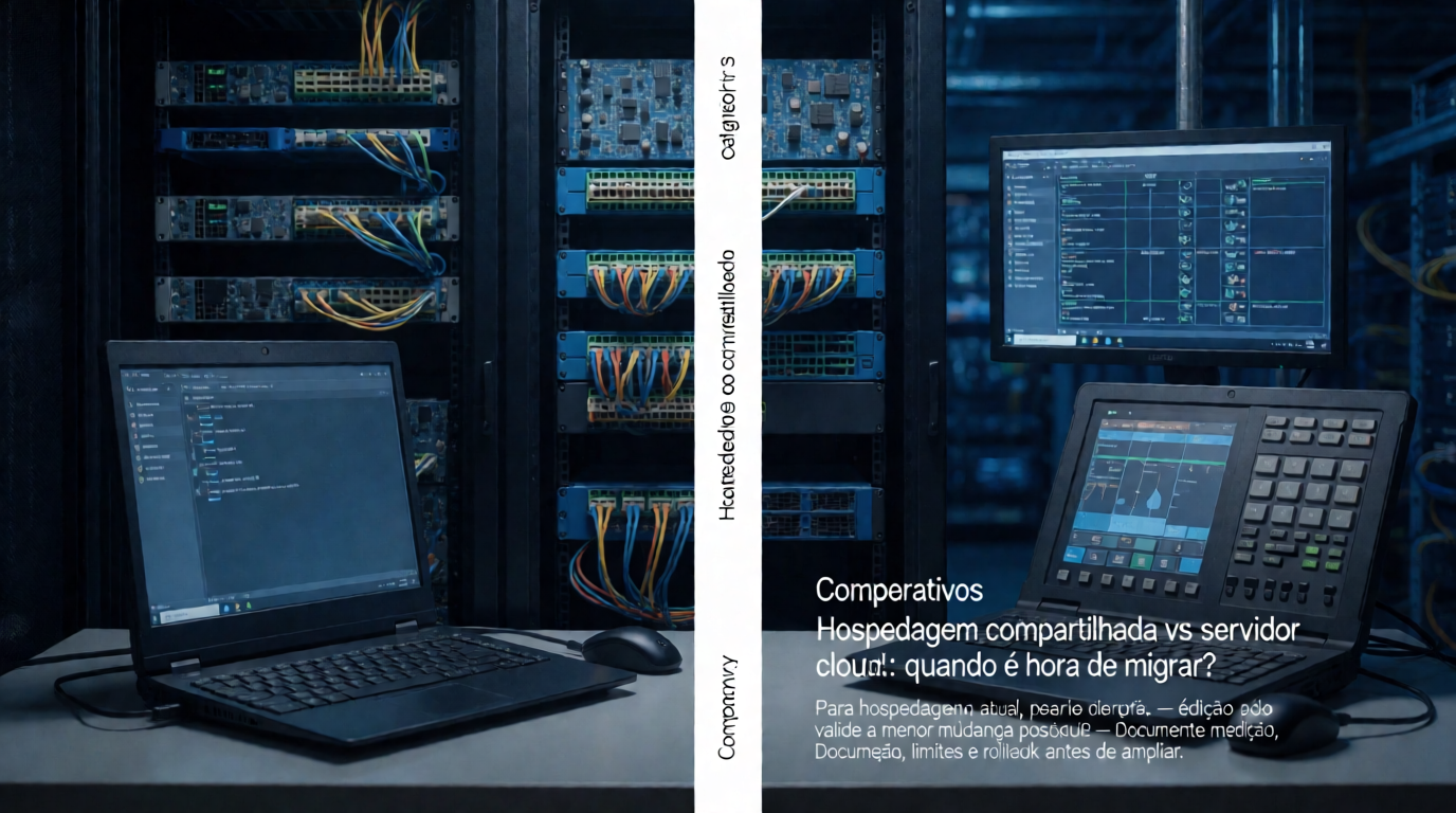 Infraestrutura de servidores e cloud: Hospedagem compartilhada vs servidor cloud: quando é hora de migrar?: troubleshooting